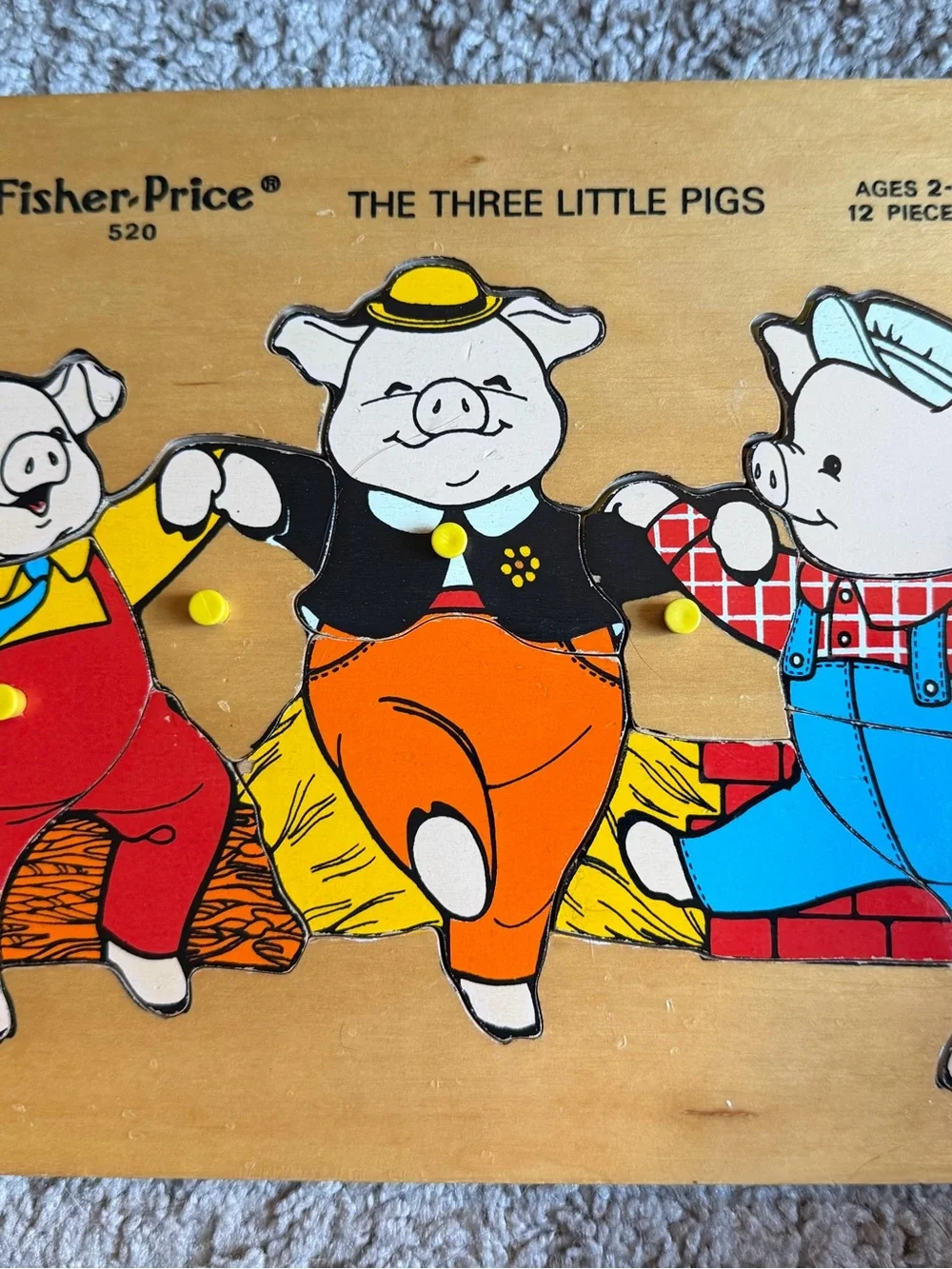 Vintage Fisher-Price Puzzles